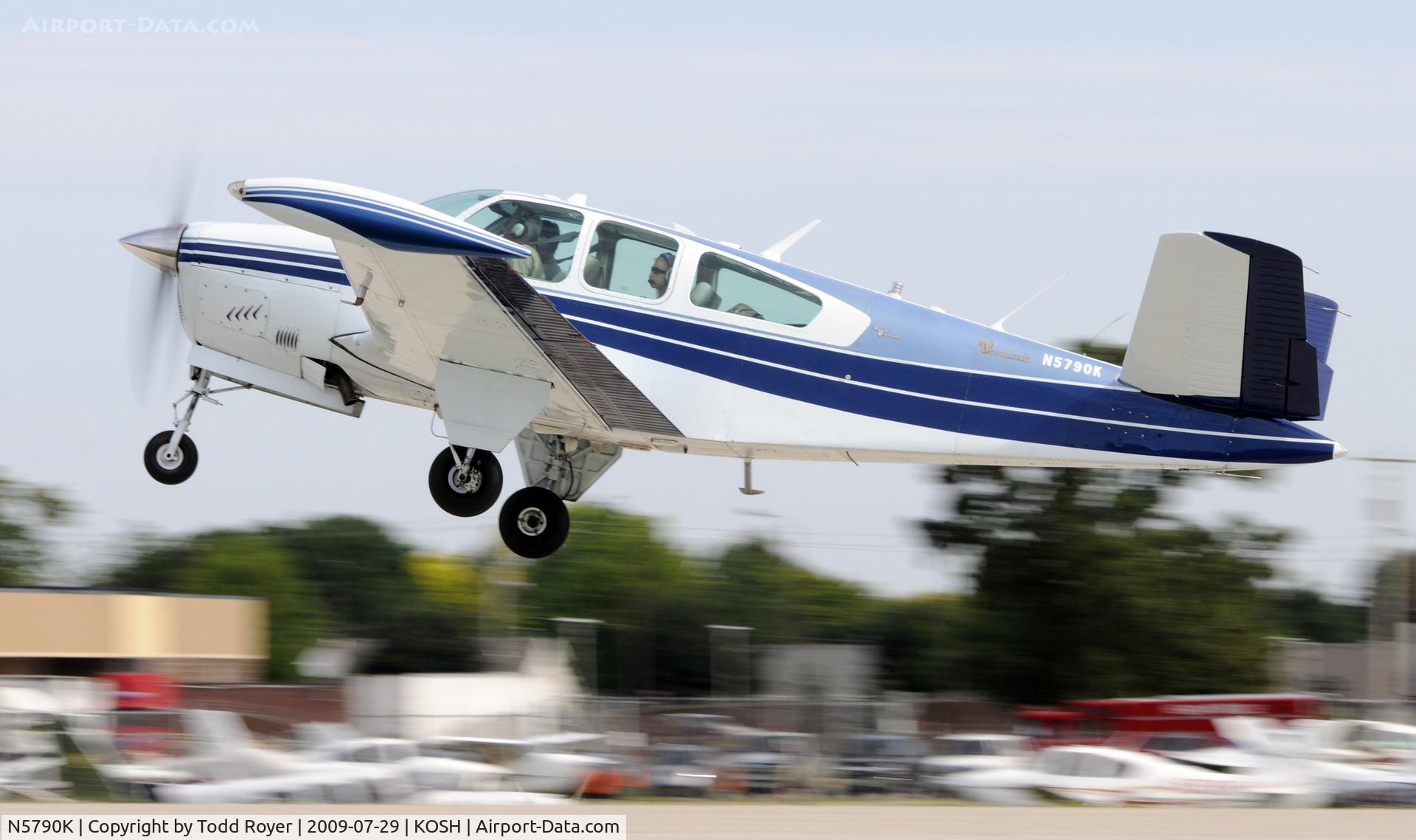 N5790K, 1964 Beech S35 Bonanza C/N D-7562, EAA AIRVENTURE 2009
