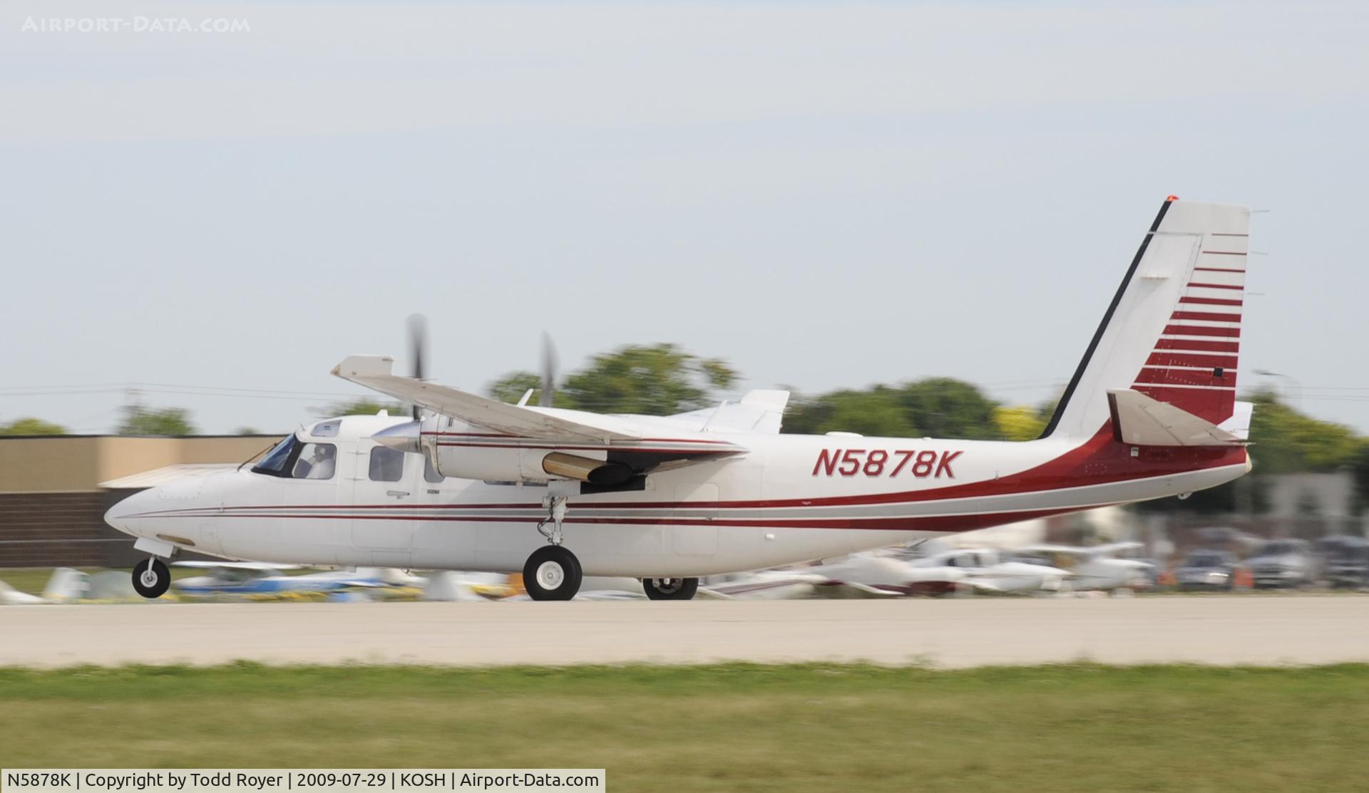 N5878K, 1980 Rockwell International 690C C/N 11626, EAA AIRVENTURE 2009