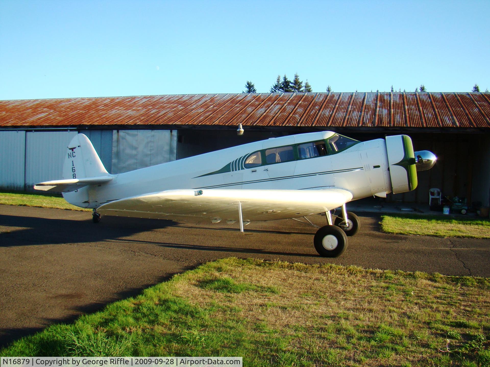 N16879, 1937 Fairchild F-45 C/N 4015, afternoon