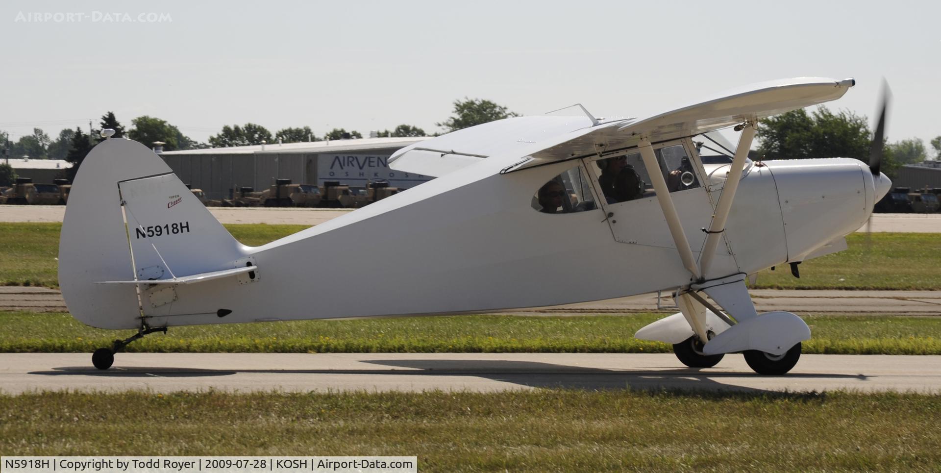 N5918H, 1949 Piper PA-16 Clipper C/N 16-541, EAA AIRVENTURE 2009