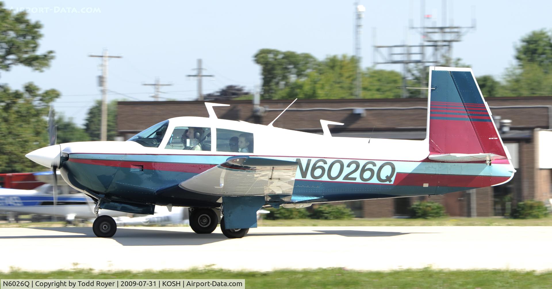 N6026Q, 1965 Mooney M20C Ranger C/N 3234, EAA AIRVENTURE 2009