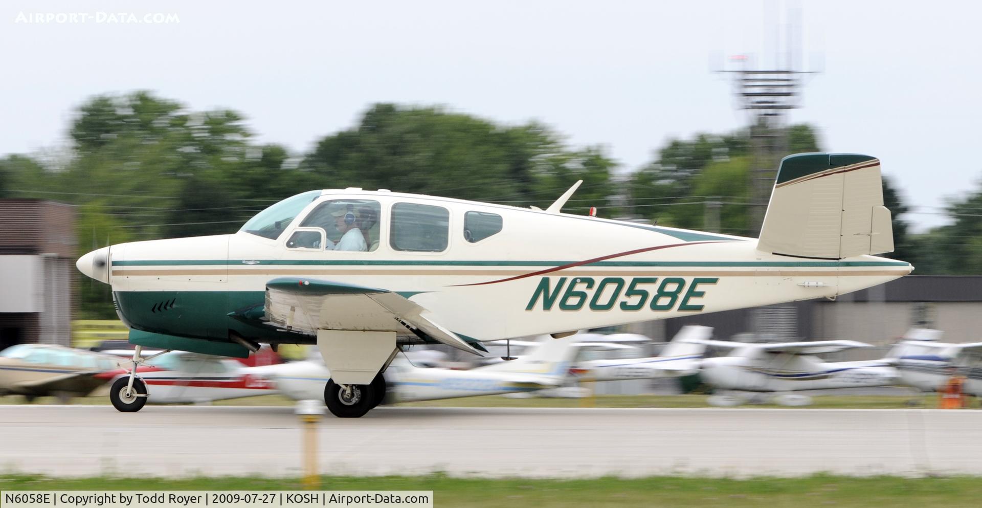 N6058E, 1959 Beech K35 Bonanza C/N D-6025, EAA AIRVENTURE 2009