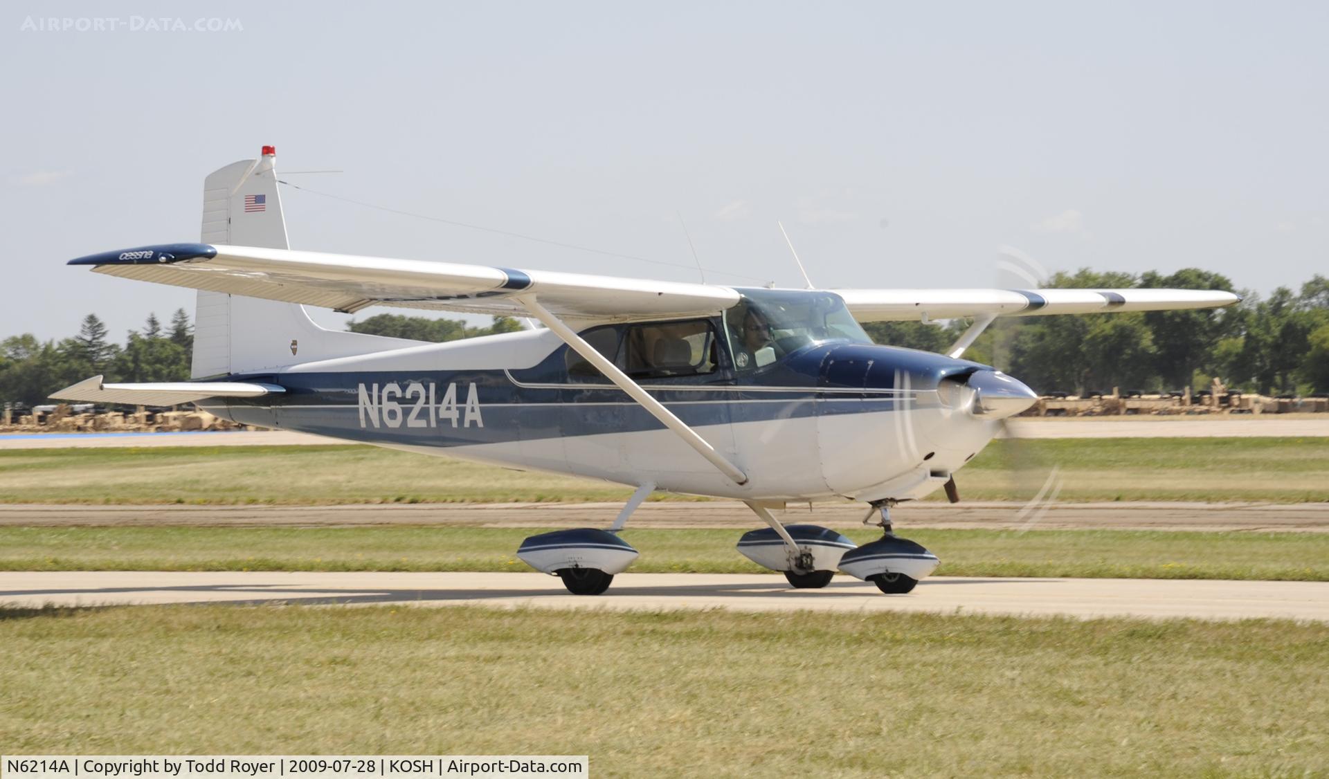 N6214A, 1956 Cessna 182 Skylane C/N 33014, EAA AIRVENTURE 2009
