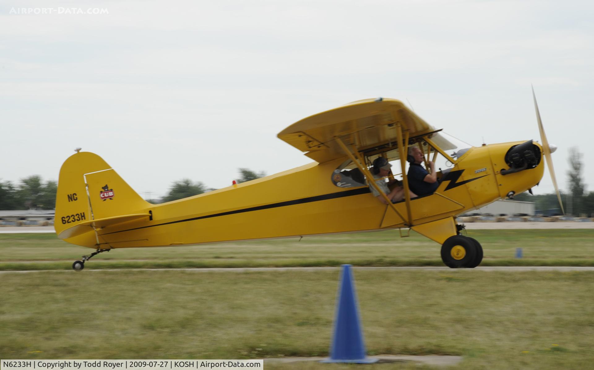N6233H, 1946 Piper J3C-65 Cub Cub C/N 19409, EAA AIRVENTURE 2009