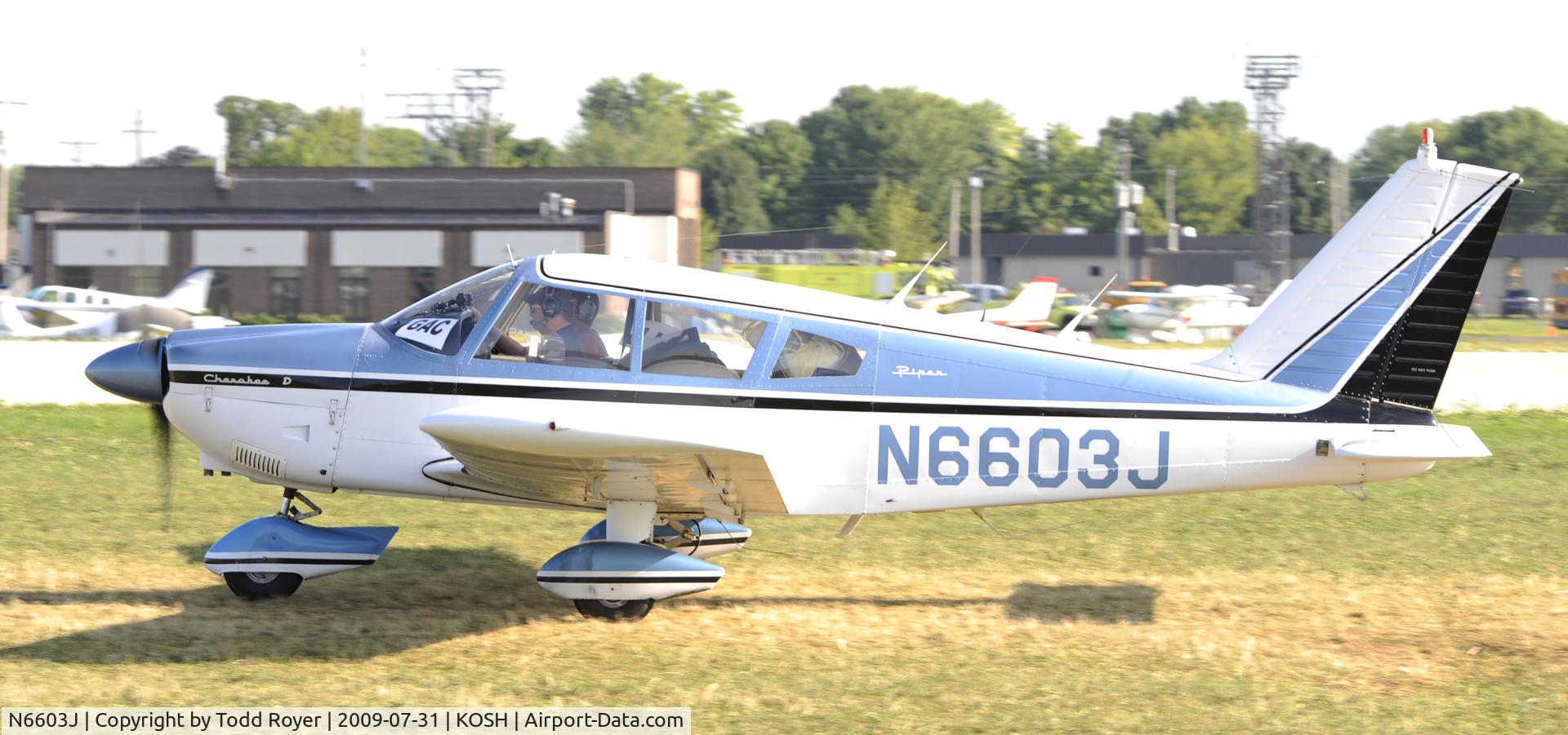 N6603J, 1968 Piper PA-28-180 C/N 28-5063, EAA AIRVENTURE 2009