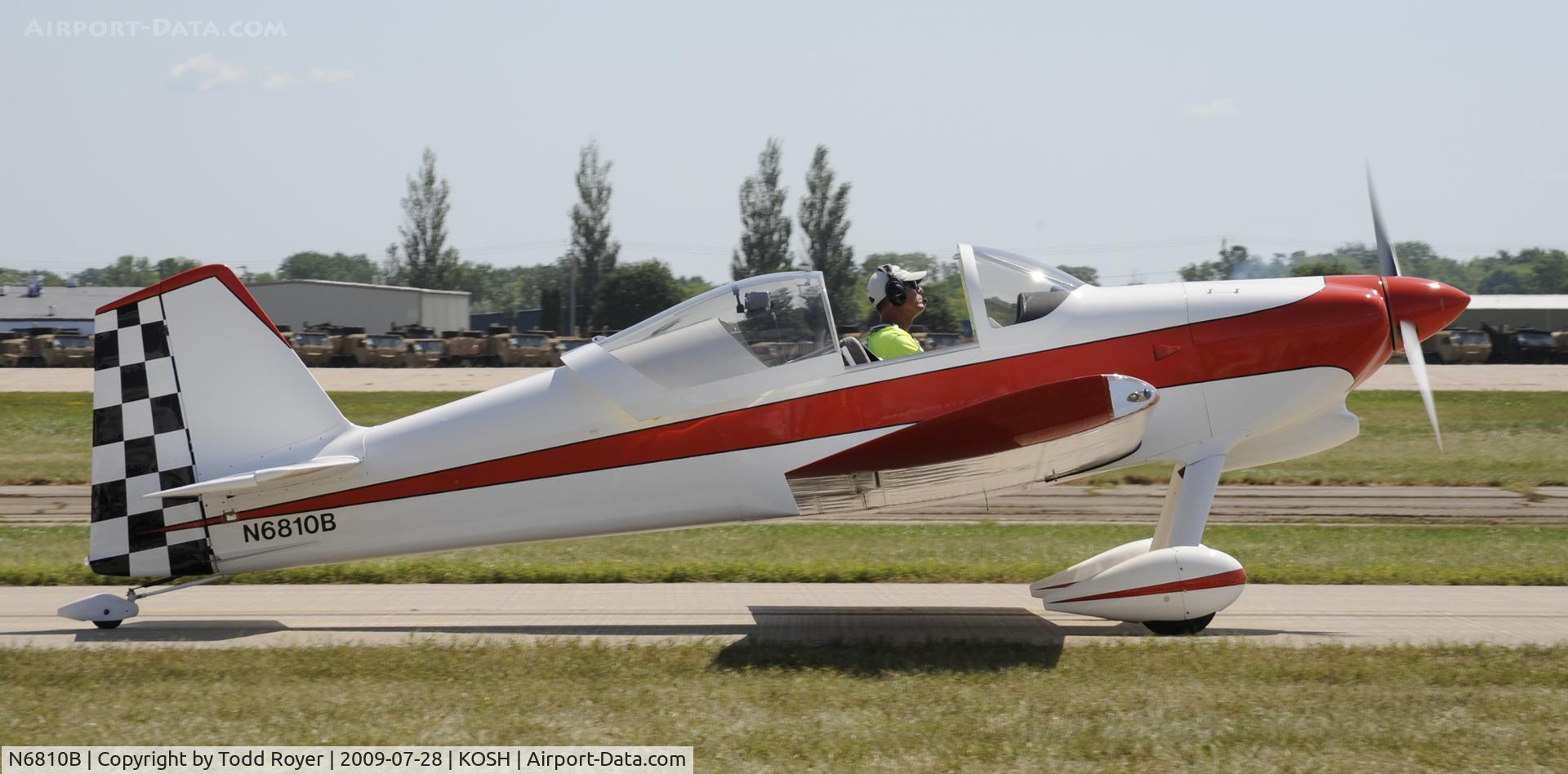 N6810B, 2004 Vans RV-6 C/N 60363, EAA AIRVENTURE 2009