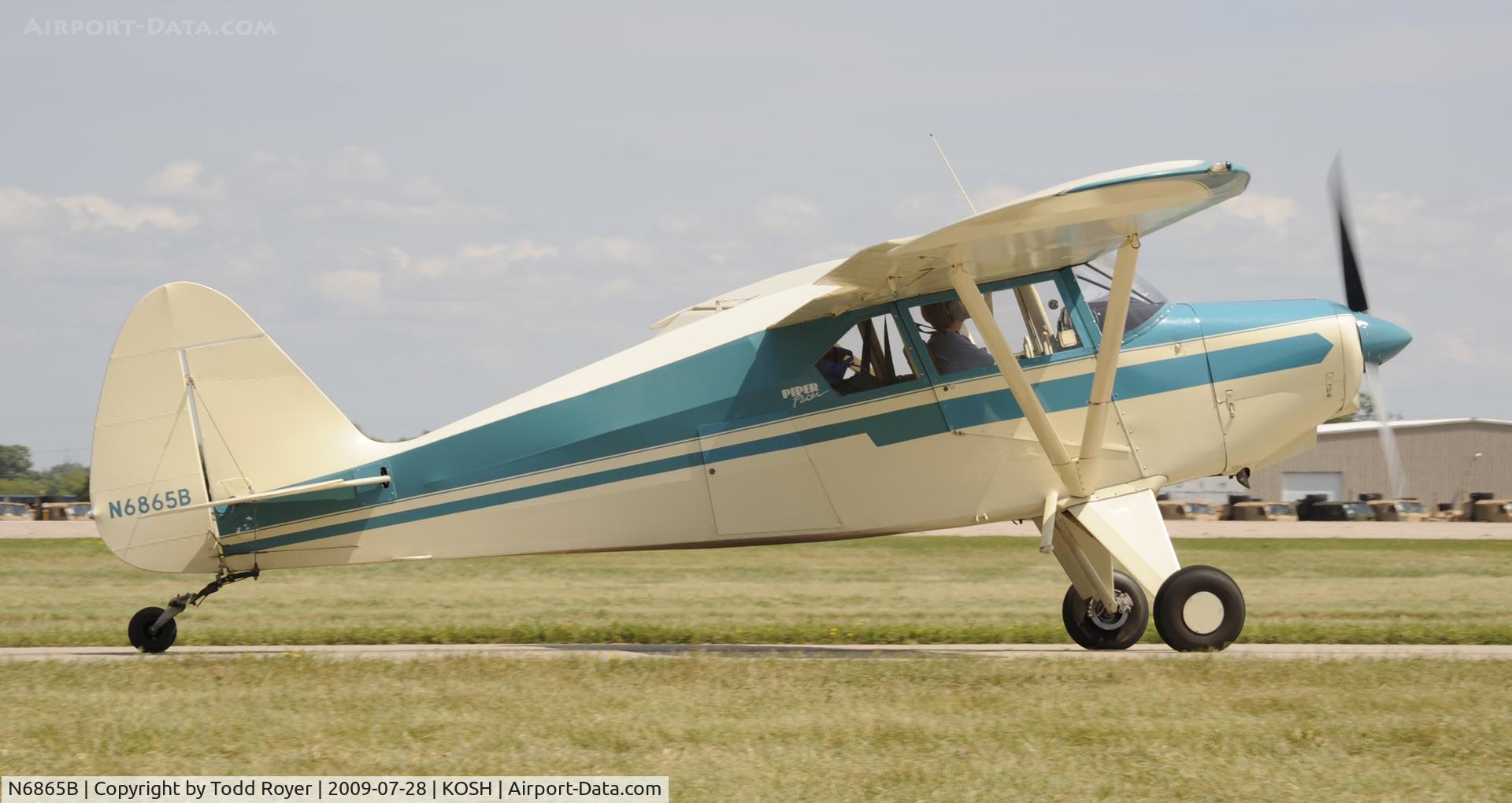 N6865B, 1956 Piper PA-22-150 C/N 22-4165, EAA AIRVENTURE 2009