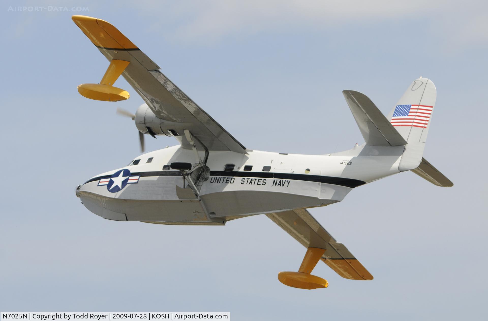 N7025N, 1955 Grumman HU-16C (UF-1) Albatross C/N G-409, EAA AIRVENTURE 2009