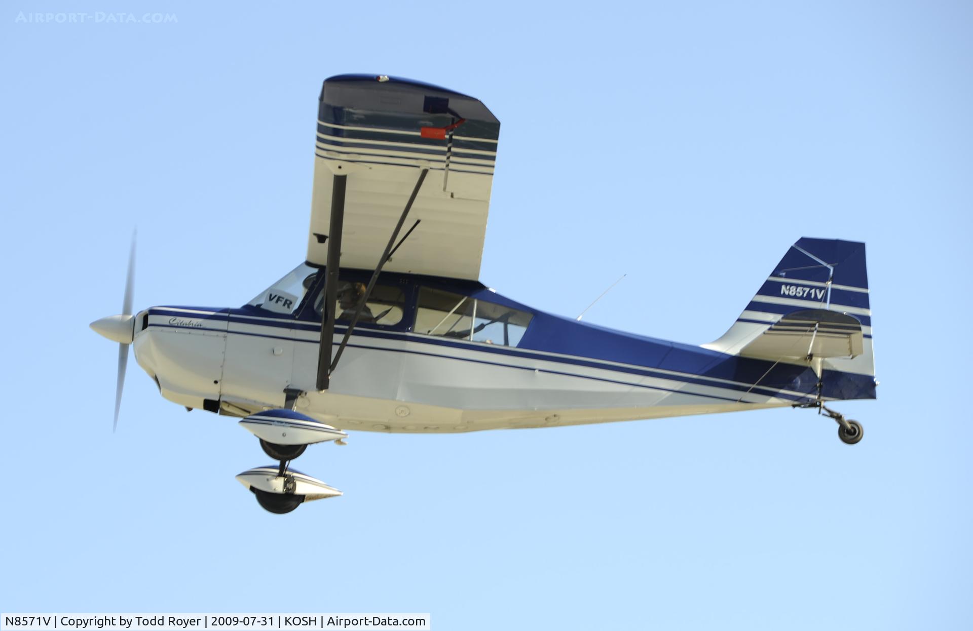 N8571V, 1974 American Champion 7GCAA Citabria C/N 1072-75, EAA AIRVENTURE 2009