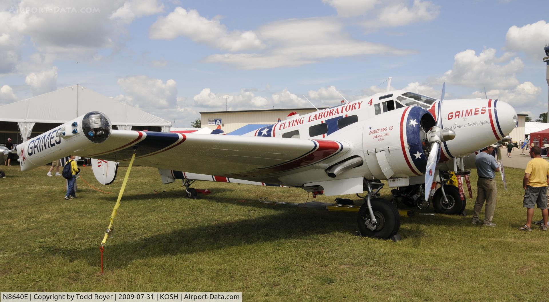 N8640E, Beech C-45H Expeditor C/N AF-510, EAA AIRVENTURE 2009