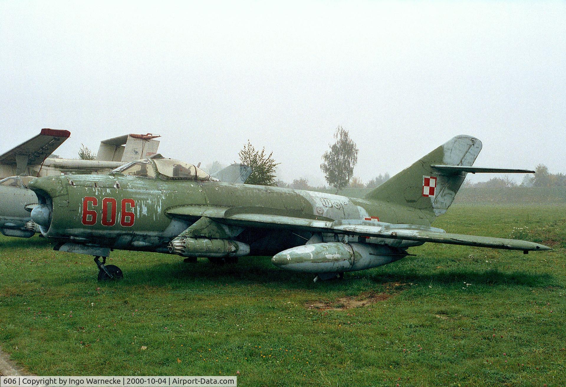 606, PZL-Mielec Lim-6M C/N 1D 06-06, WSK LiM-6M (MiG-17PF) FRESCO of the polish air force at the Muzeum Lotnictwa i Astronautyki, Krakow