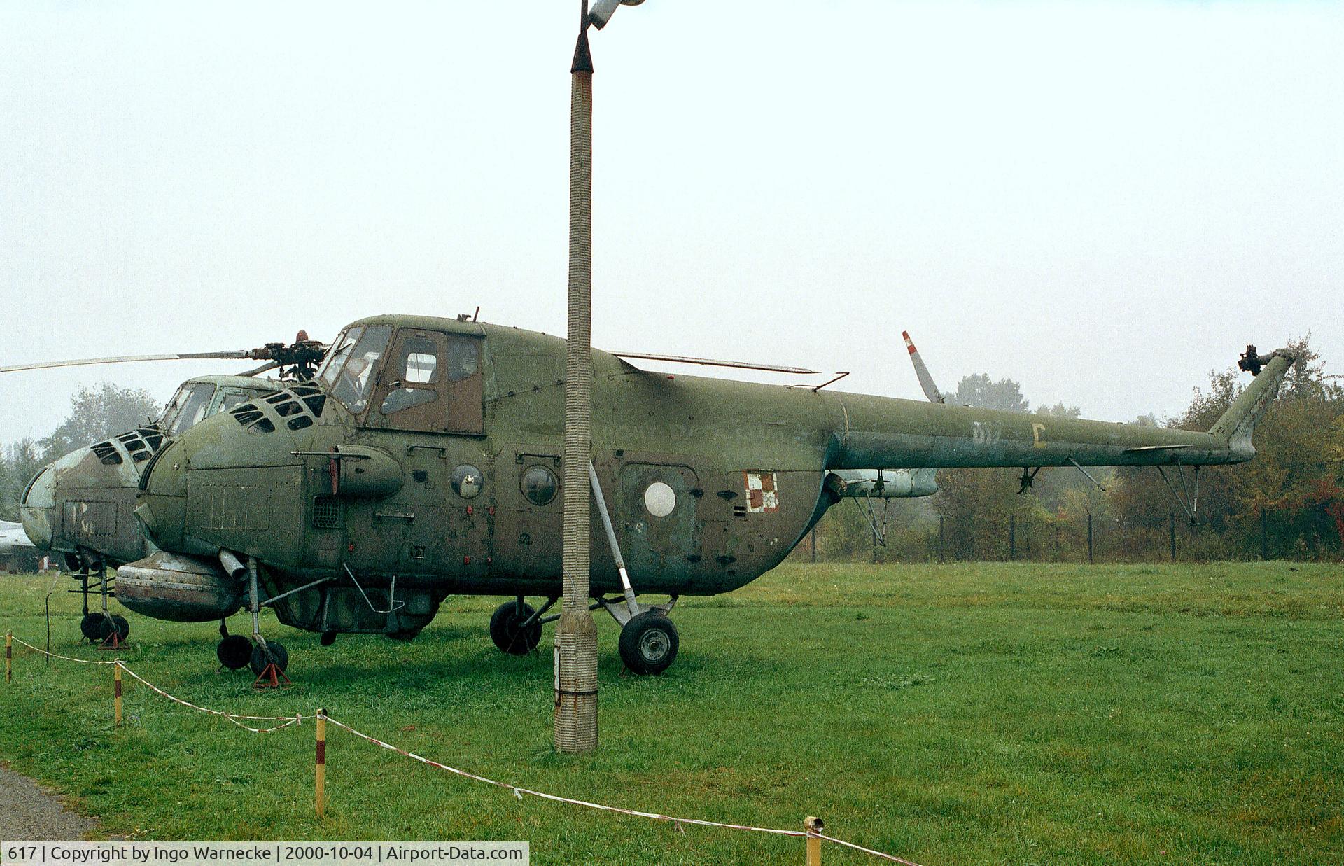 617, Mil Mi-4ME Hound C/N 06175, Mil Mi-4ME Hound ASW-helicopter of the polish naval aviation at the Muzeum Lotnictwa i Astronautyki, Krakow