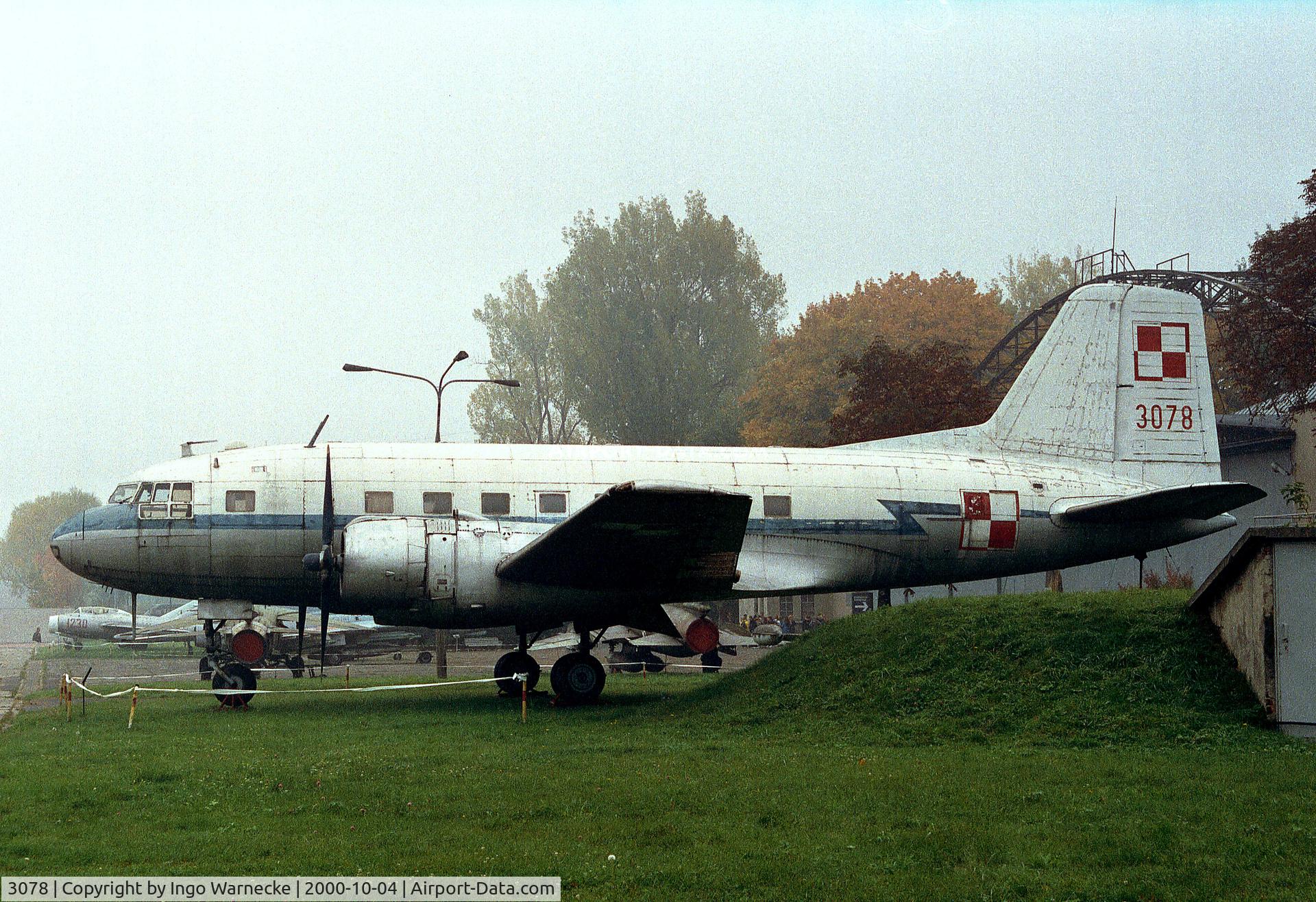 3078, 1959 Ilyushin (VEB) Il-14S C/N 14803078, Ilyushin (VEB) Il-14S Crate at the Muzeum Lotnictwa i Astronautyki, Krakow