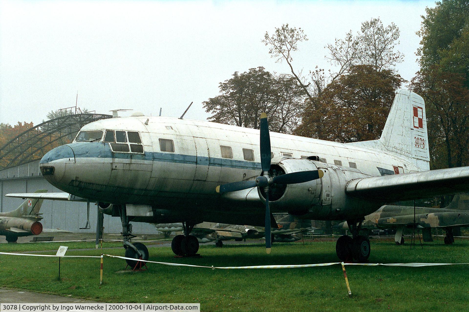 3078, 1959 Ilyushin (VEB) Il-14S C/N 14803078, Ilyushin (VEB) Il-14S Crate at the Muzeum Lotnictwa i Astronautyki, Krakow