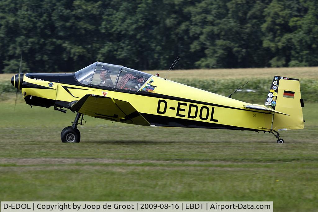 D-EDOL, 1960 Jodel (Wassmer) D-120A Paris-Nice C/N 179, departure after the old-timer fly-in.
