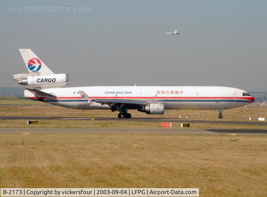 B-2173, 1992 McDonnell Douglas MD-11F C/N 48497, China Eastern Cargo