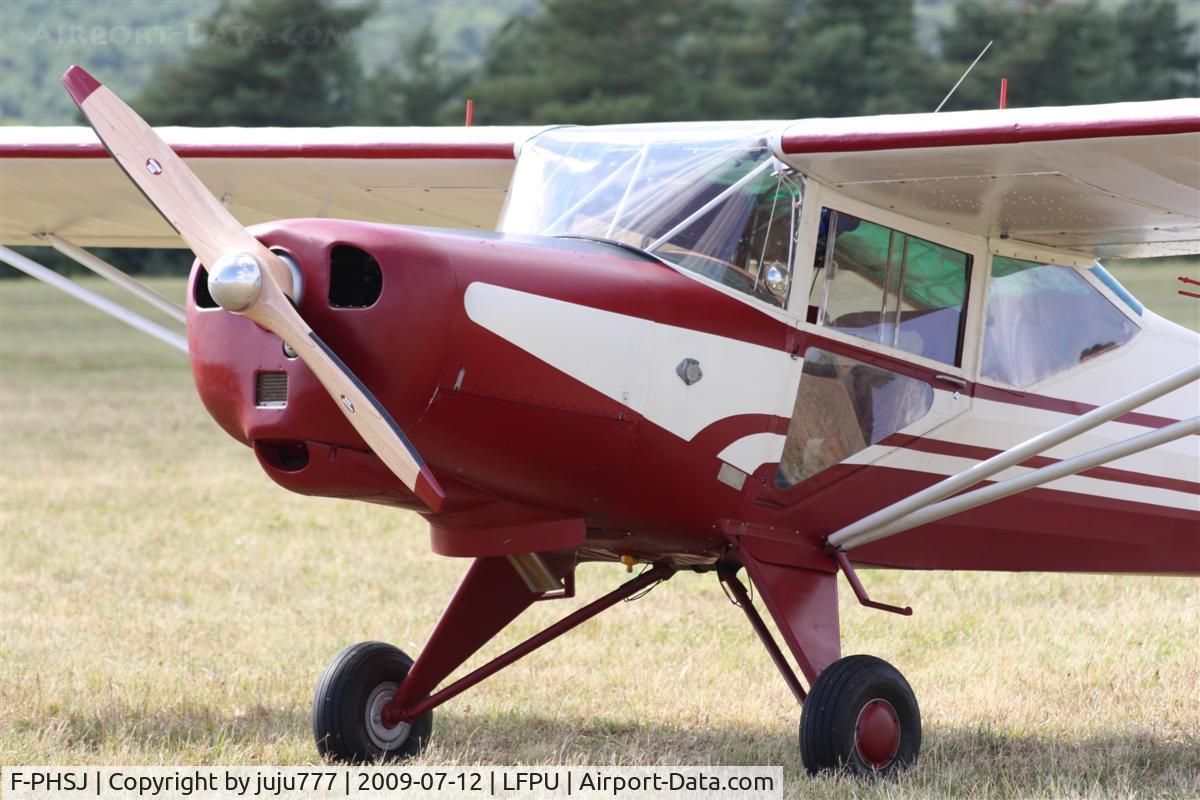 F-PHSJ, 1966 OGMA D-5/160 C/N Not found, on display at Moret ex CR-GAX