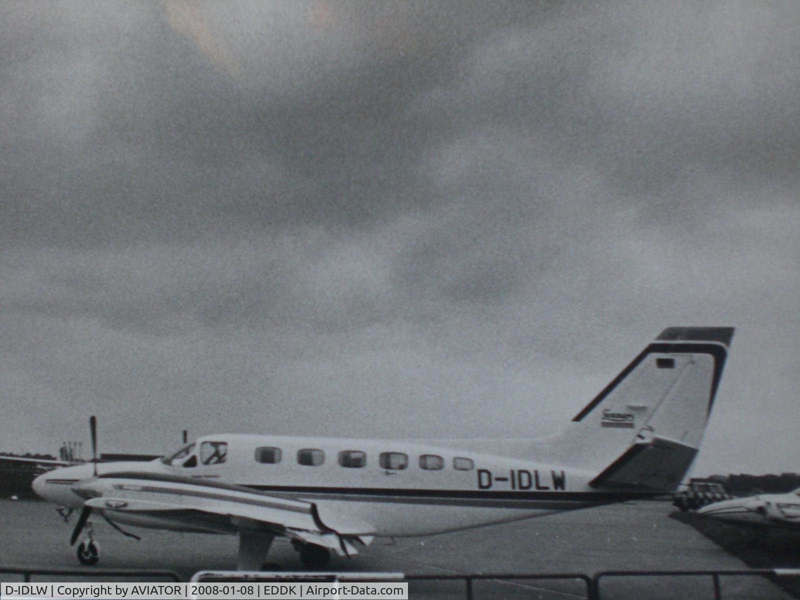 D-IDLW, 1980 Cessna 441 Conquest II C/N 441-0170, Taken during CFG Open Day 1980; Cologne/Bonn; from a slide