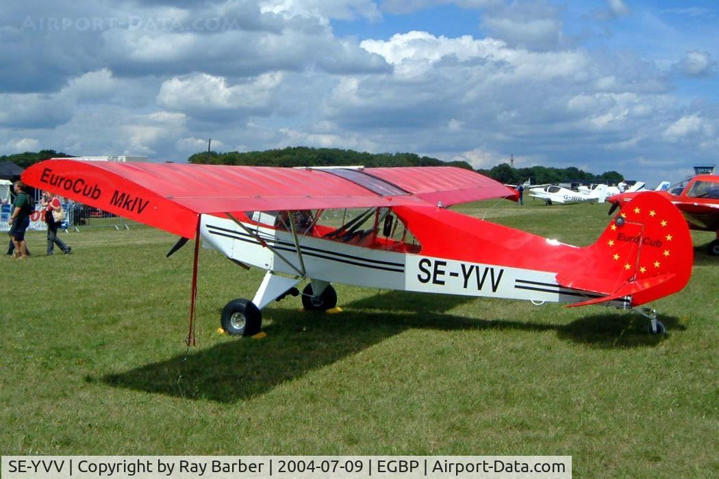 SE-YVV, 2002 Lamco Eurocub Mk IV 912 C/N DAH-001, Lamco Eurocub Mk.IV 912 [DAH-001] Kemble~G 09/07/2004. Seen at the PFA Fly in 2004 Kemble UK.