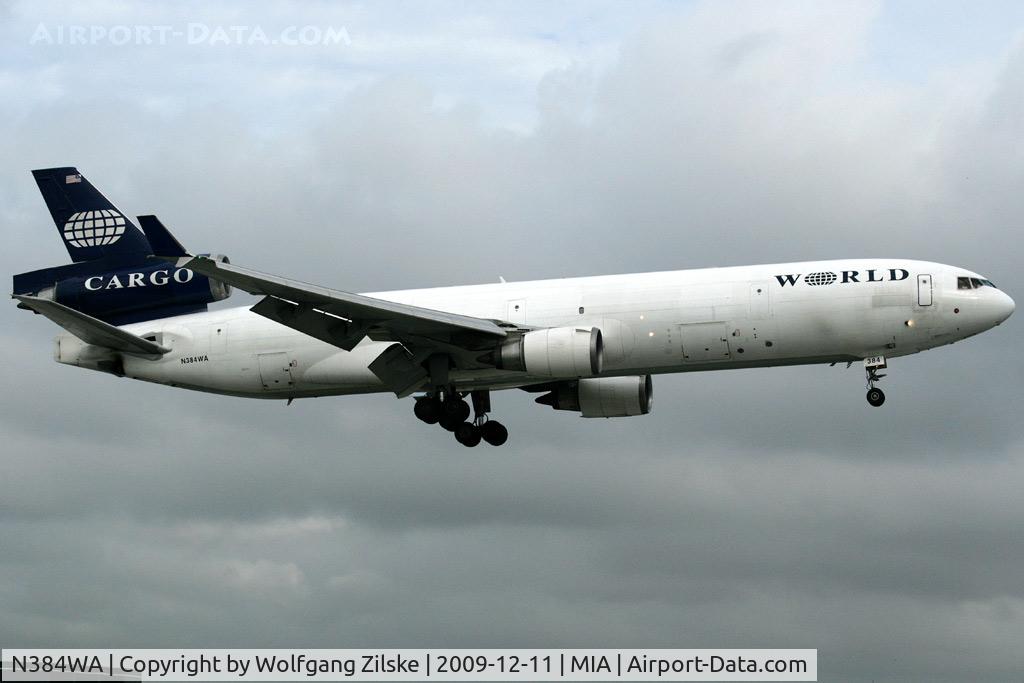 N384WA, 1991 McDonnell Douglas MD-11F C/N 48435, visitor