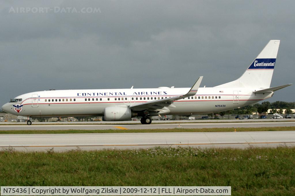 N75436, 2009 Boeing 737-924/ER C/N 33531, Retro c/s