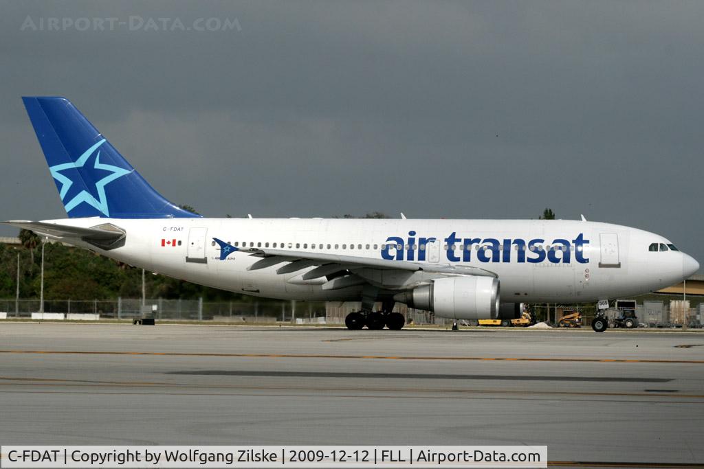 C-FDAT, 1992 Airbus A310-308 C/N 658, visitor