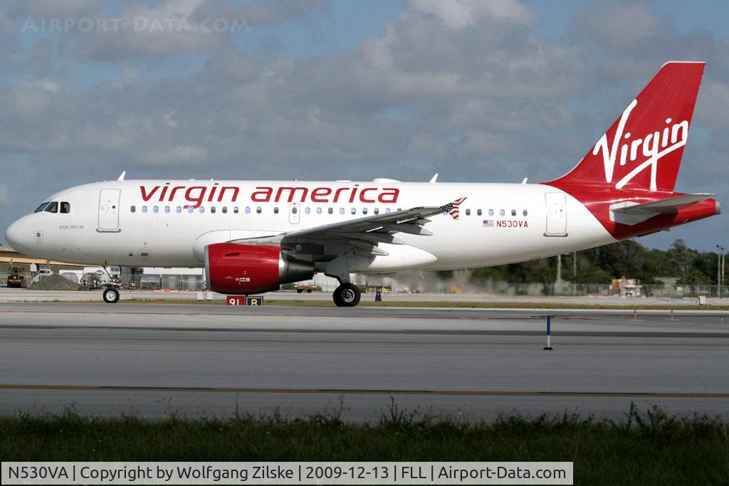 N530VA, 2008 Airbus A319-115 C/N 3686, visitor