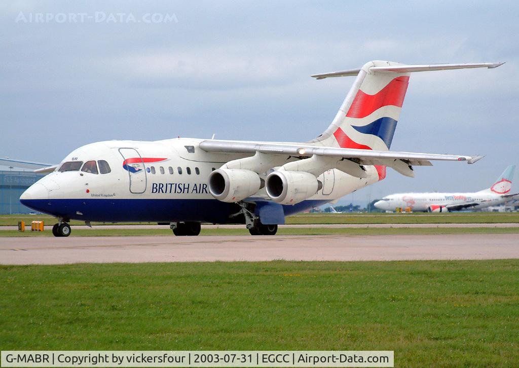 G-MABR, 1984 British Aerospace BAe.146-100 C/N E1015, British Regional