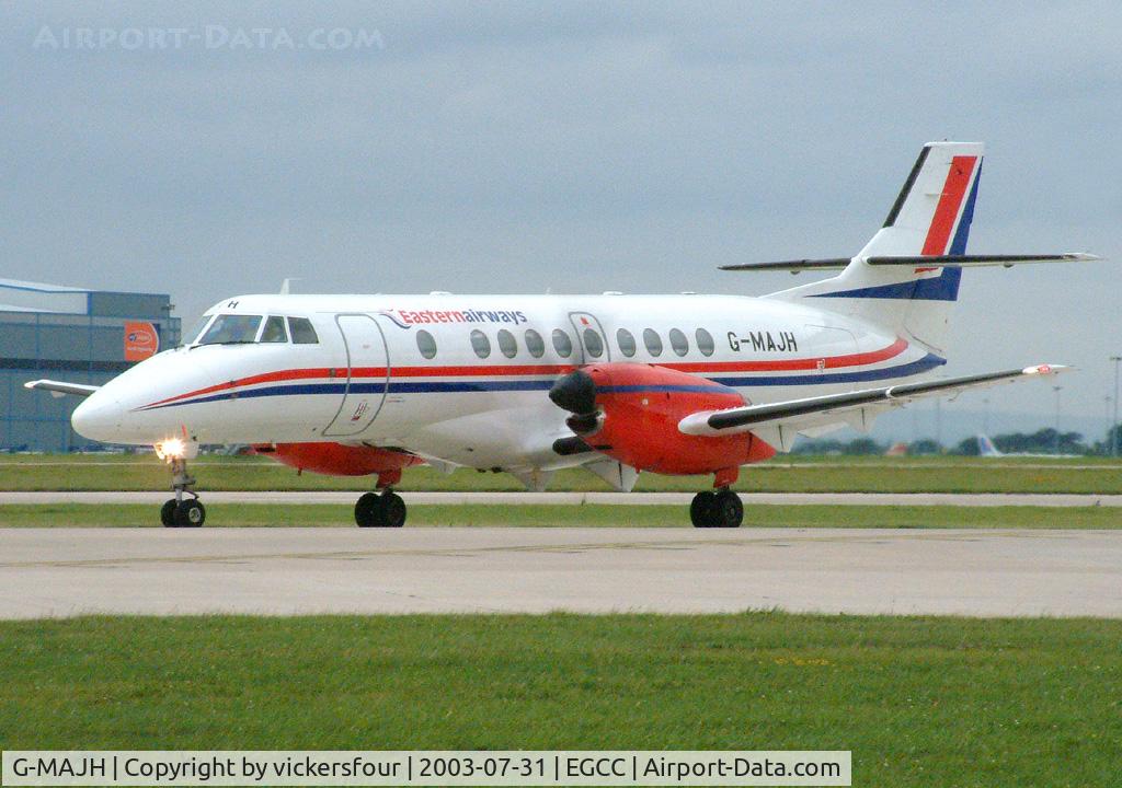 G-MAJH, 1993 British Aerospace Jetstream 41 C/N 41010, Eastern Airways