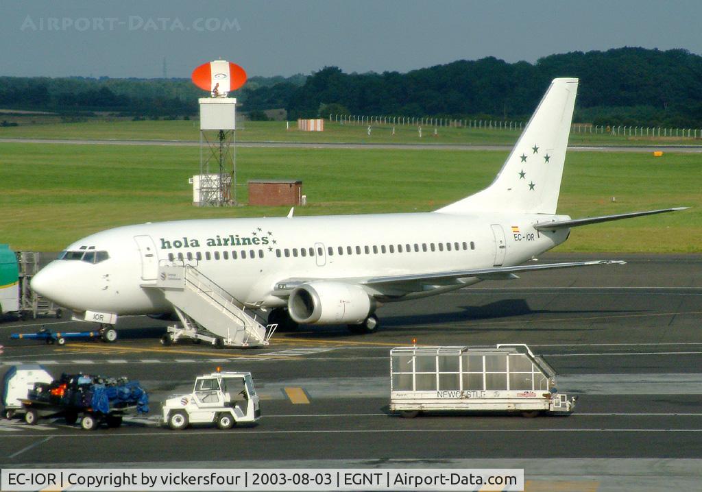 EC-IOR, 1990 Boeing 737-382 C/N 24449, Hola Airlines. B737-382 (c/n 24449).
