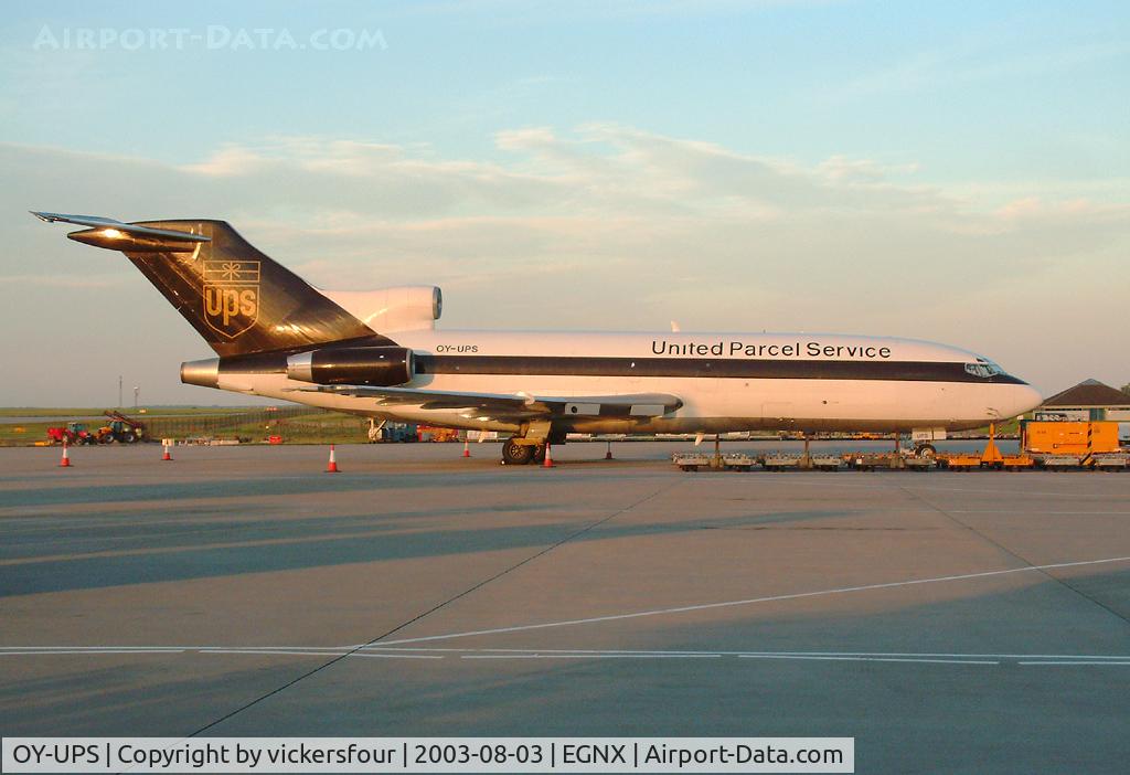 OY-UPS, 1967 Boeing 727-31C (QF) C/N 19232, Star Air operating for UPS.