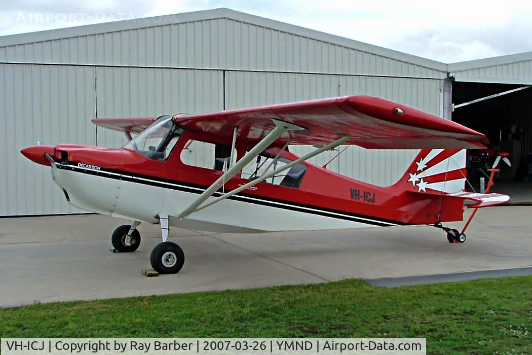 VH-ICJ, 1976 American Champion 8KCAB Decathlon C/N 256-76, Seen at its home base of Maitland.