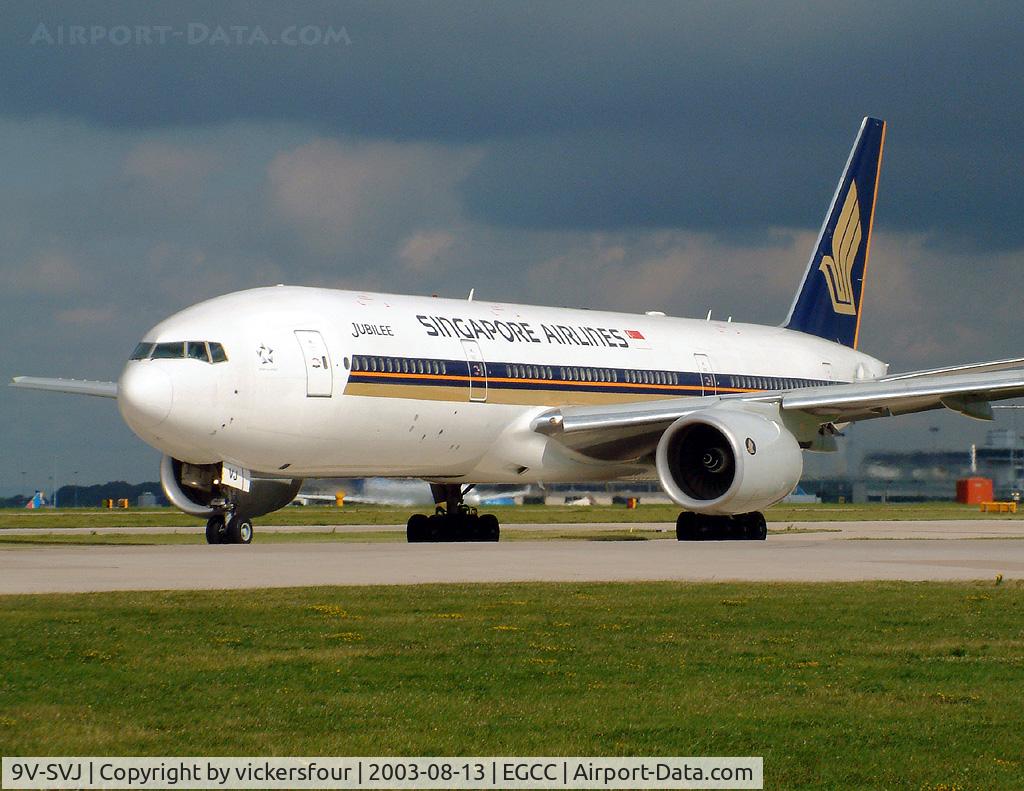 9V-SVJ, 2002 Boeing 777-212/ER C/N 32335, Singapore Airlines