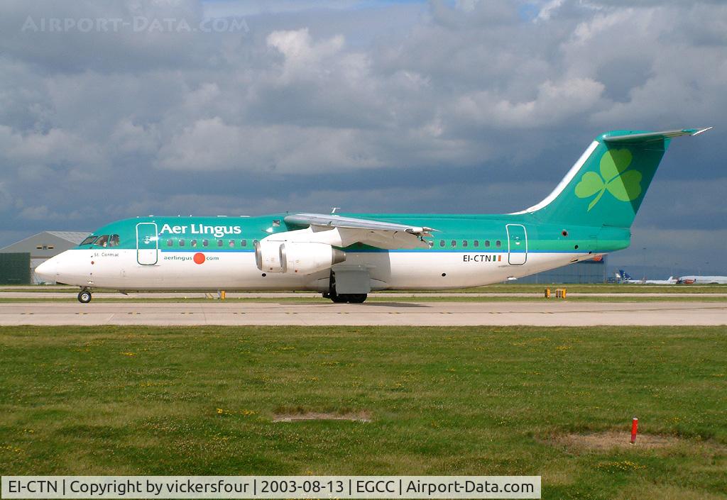 EI-CTN, 1990 British Aerospace BAe.146-300 C/N E3169, Aer Lingus BAe 146-300 (c/n E3169).