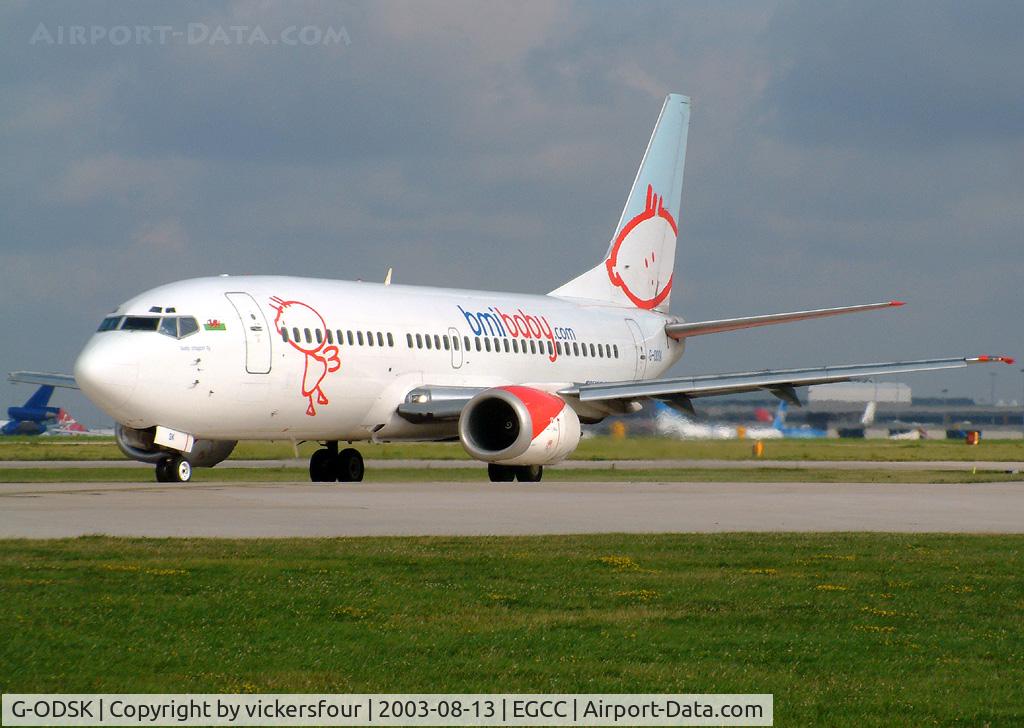 G-ODSK, 1997 Boeing 737-37Q C/N 28537, BMI Baby