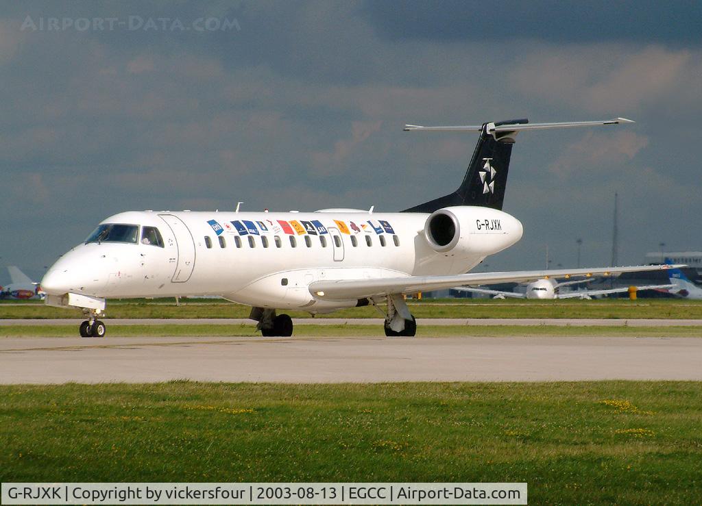 G-RJXK, 2001 Embraer ERJ-135ER (EMB-135ER) C/N 145494, British Midland Regional