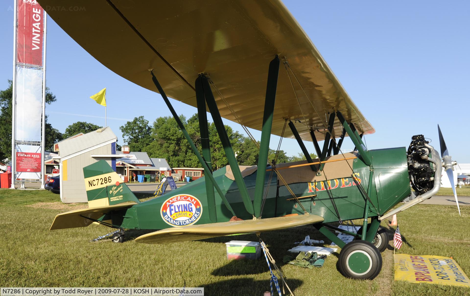 N7286, 1941 New Standard D-25A C/N 167W, EAA AIRVENTURE 2009