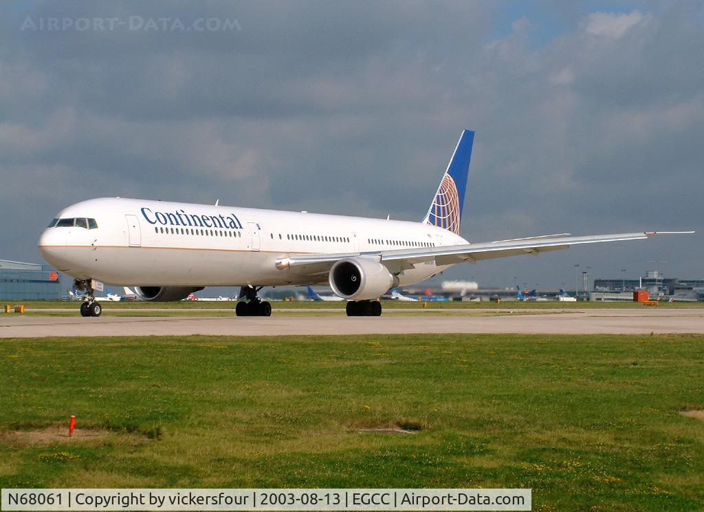N68061, 2002 Boeing 767-424/ER C/N 29456, Continental Airlines