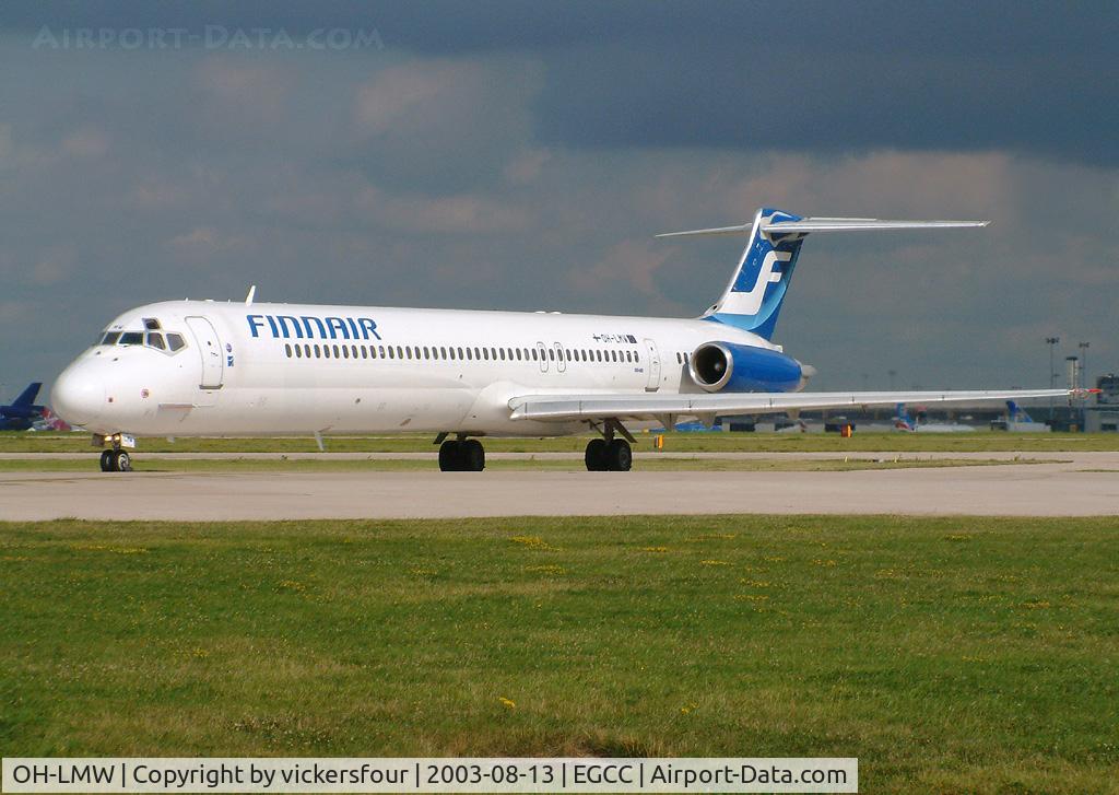 OH-LMW, 1990 McDonnell Douglas MD-82 (DC-9-82) C/N 49905, Finnair MD-82 (c/n 49905).