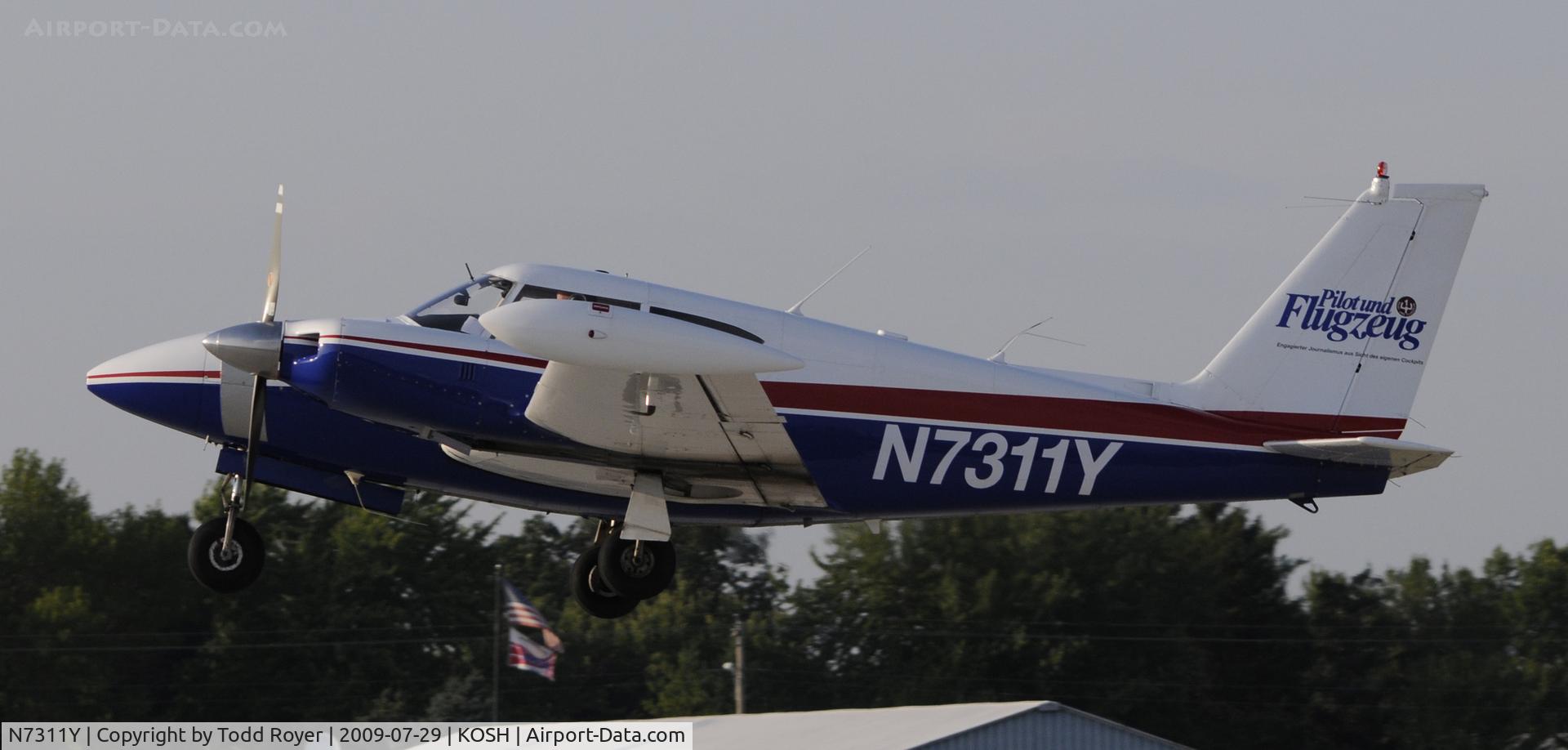 N7311Y, 1964 Piper PA-30 Twin Comanche C/N 30-354, EAA AIRVENTURE 2009