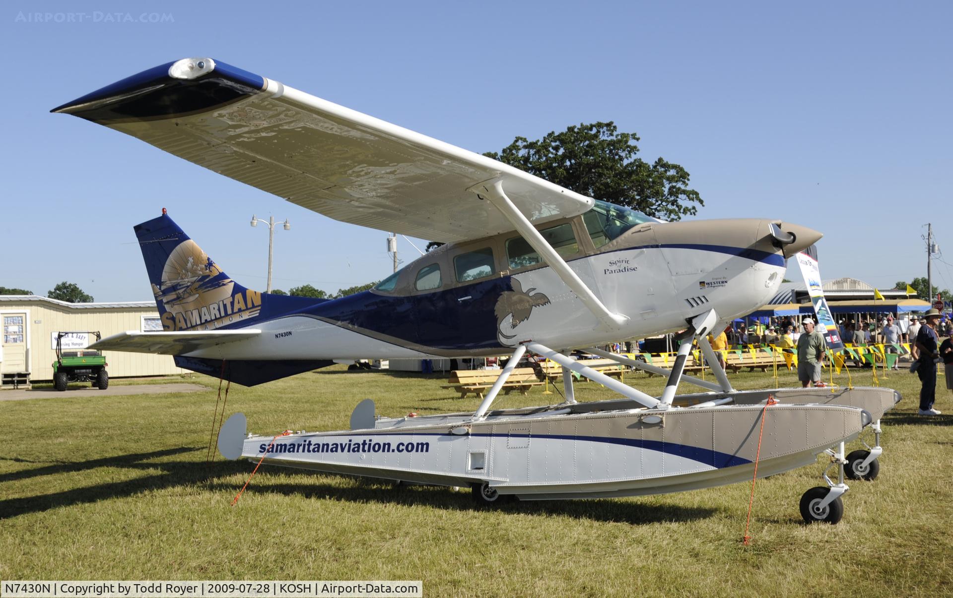 N7430N, 1977 Cessna U206G Stationair C/N U20603659, EAA AIRVENTURE 2009