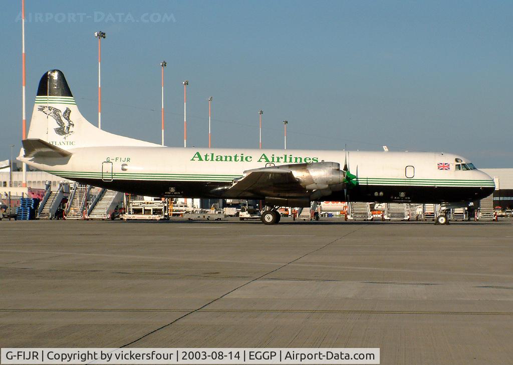 G-FIJR, 1961 Lockheed L-188A(F) Electra C/N 1138, Atlantic Airways