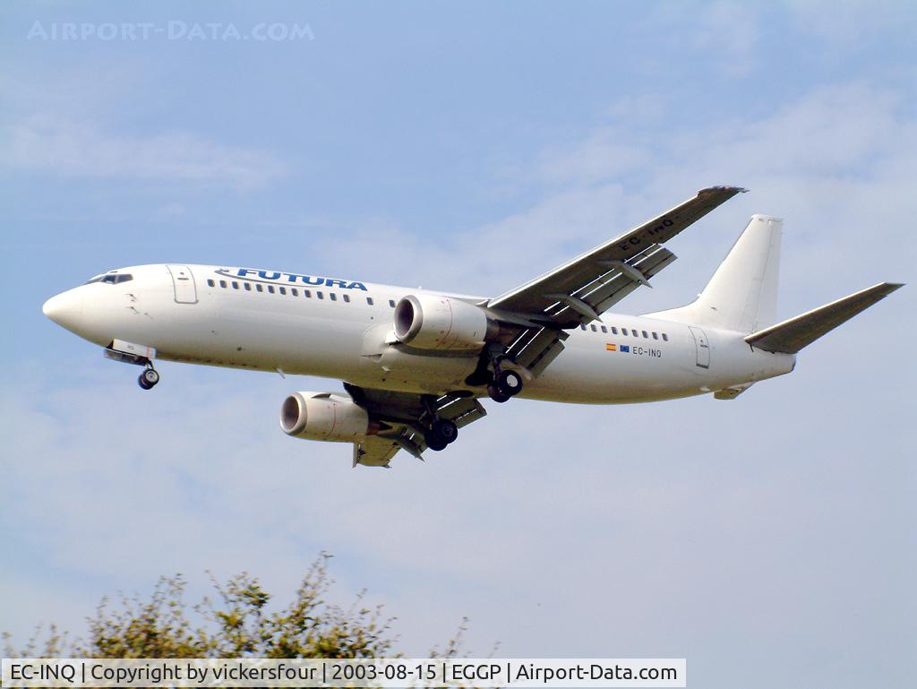 EC-INQ, 1992 Boeing 737-4Q8 C/N 25169, Futura