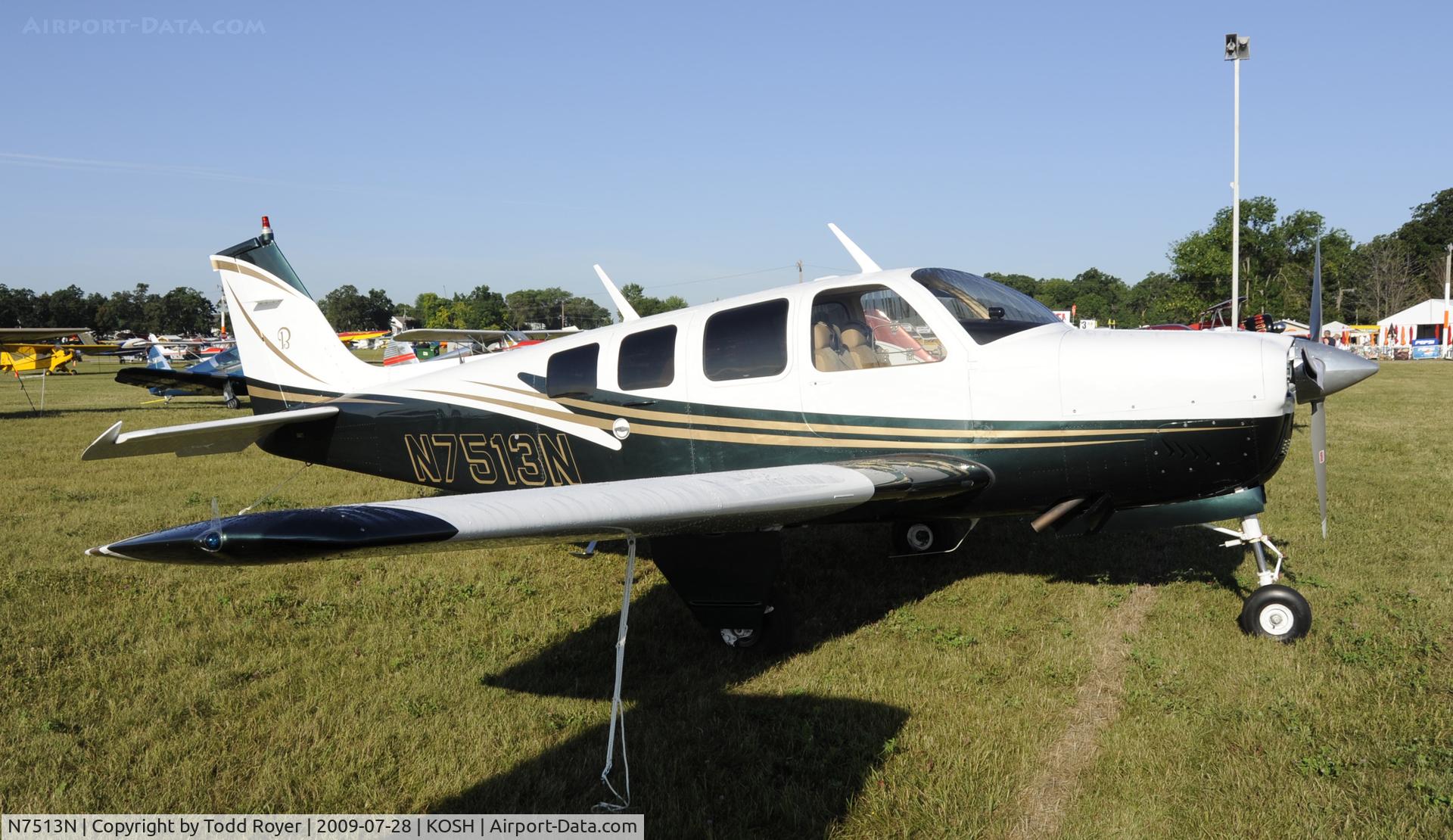 N7513N, 1968 Beech 36 Bonanza C/N E-47, EAA AIRVENTURE 2009