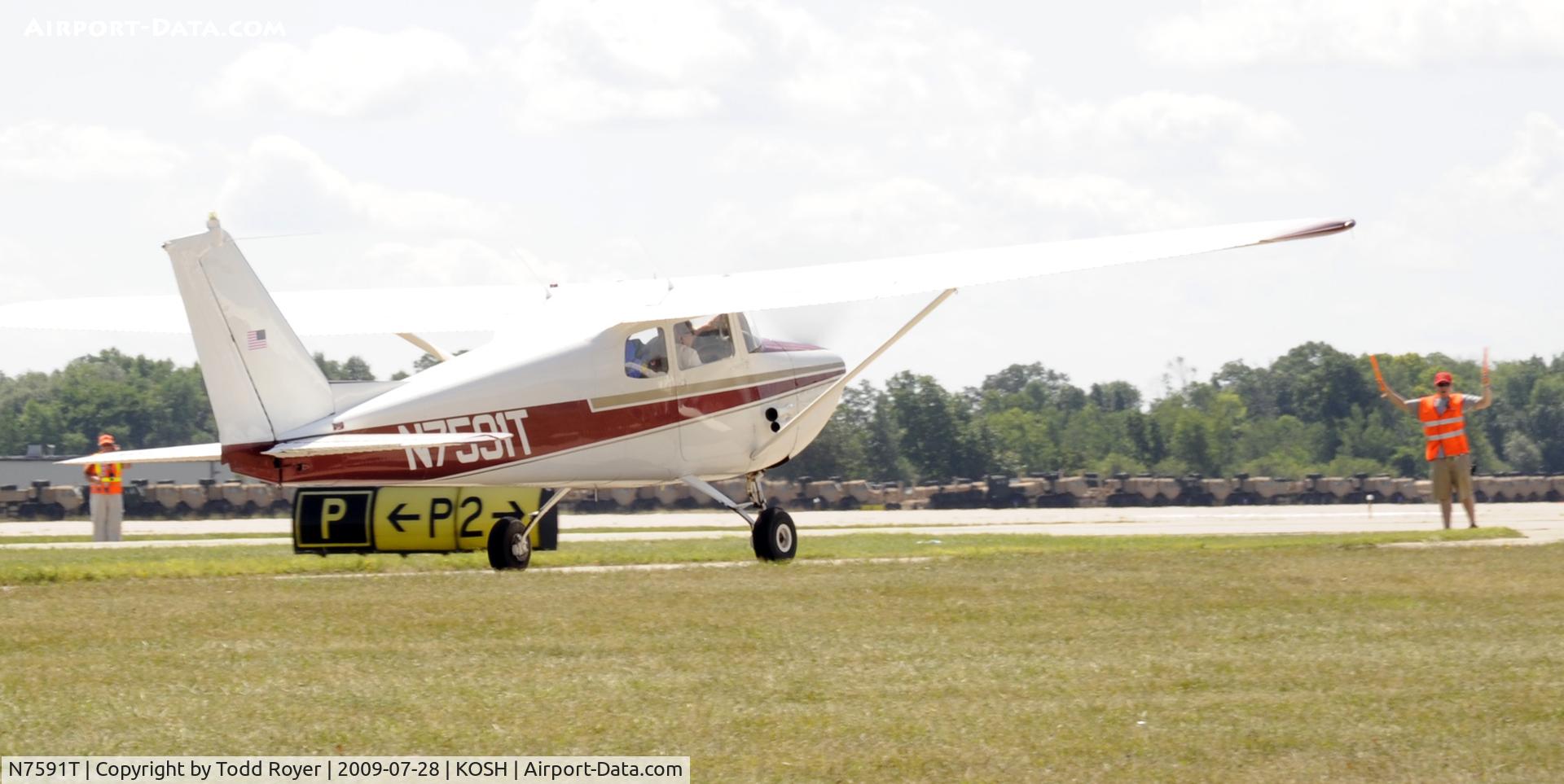 N7591T, 1960 Cessna 172A C/N 47191, EAA AIRVENUTRE 2009