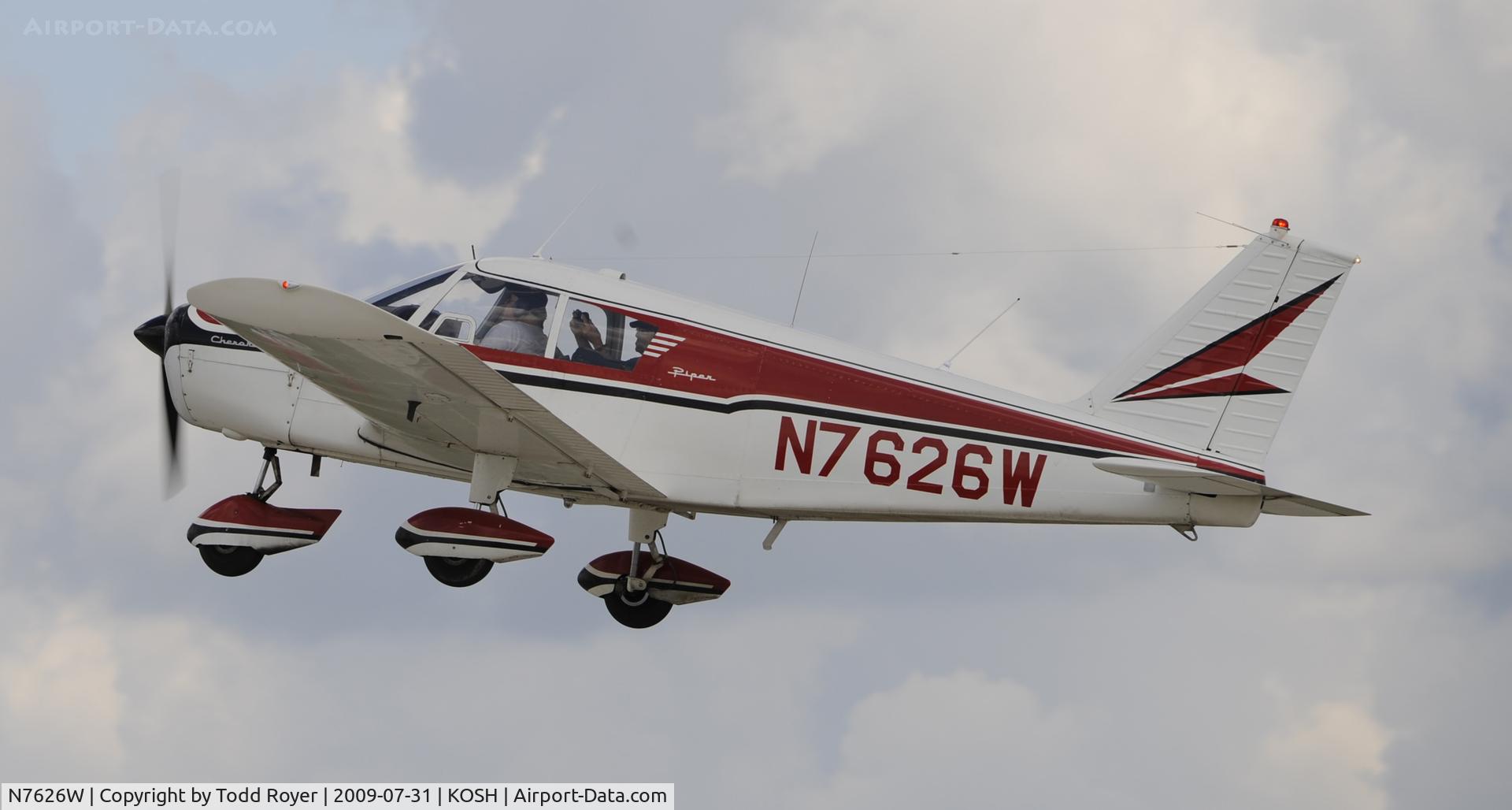 N7626W, 1964 Piper PA-28-180 C/N 28-1591, EAA AIRVENTURE 2009