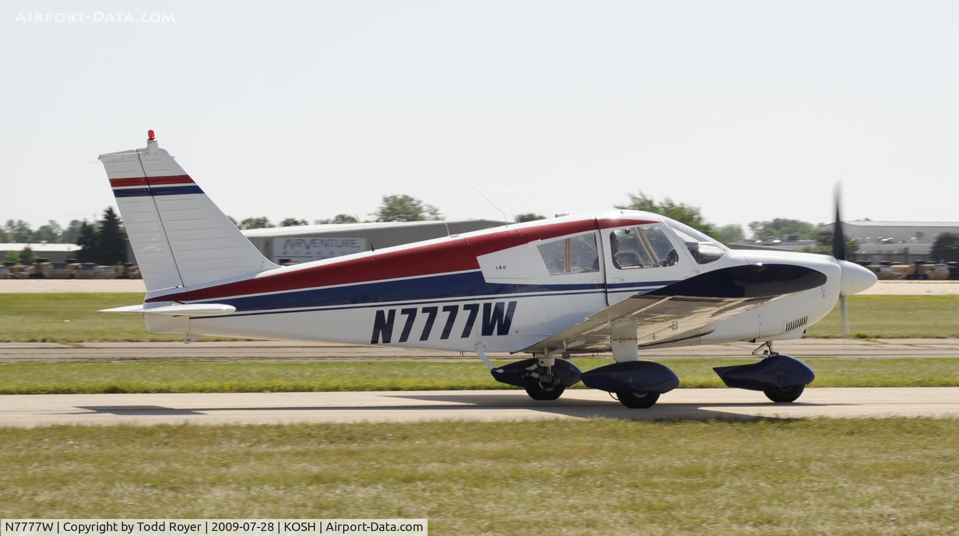 N7777W, 1964 Piper PA-28-180 Cherokee C/N 28-1781, EAA AIRVENTURE 2009