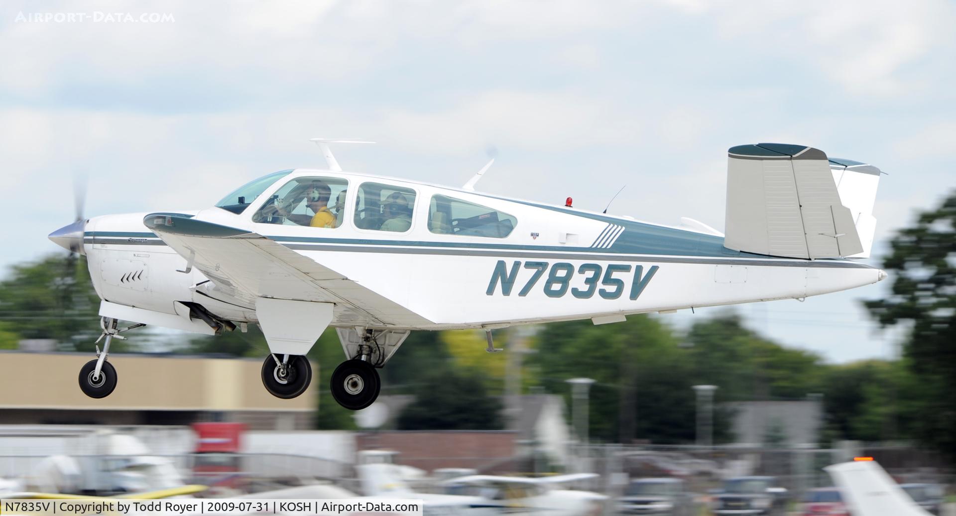 N7835V, 1978 Beech V35B Bonanza C/N D-10155, EAA AIRVENTURE 2009