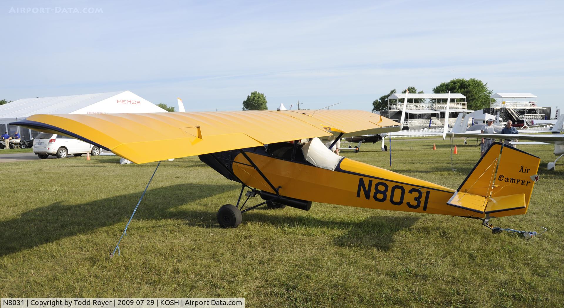 N8031, 1979 Pietenpol Air Camper C/N PHM1, EAA AIRVENTURE 2009