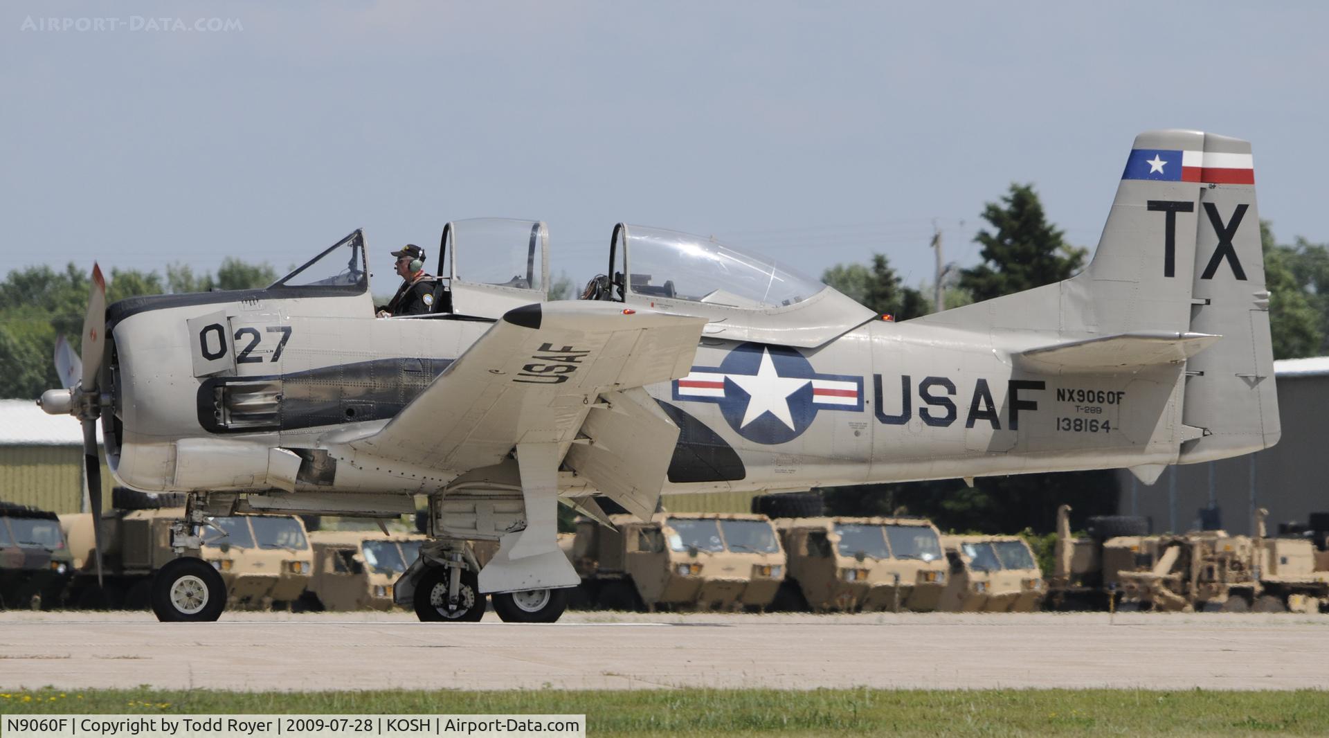 N9060F, 1957 North American T-28B Trojan C/N 200-235 (138164), EAA AIRVENTURE 2009